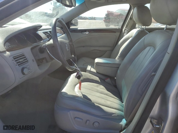 2009 Buick Lucerne CXL-3 with VIN 1G4HD57M19U138192, listed as a Copart auction lot 46449325 with 35,199 mi miles and Salvage Title. Bid and sale history available at carsss.com. Image 7.