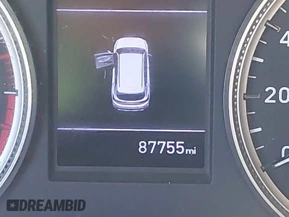 2019 Hyundai Santa Fe SE z VIN 5NMS23AD9KH037539, wystawiony jako IAAI lot #42221894 z przebiegiem 87 755 mil mil oraz . Historia ofert i sprzedaży dostępna na DreamBid. Obrazek 15.