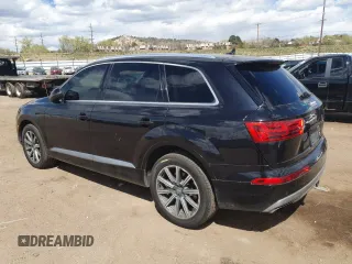 2017 Audi Q7 Premium Plus z VIN WA1LAAF71HD009745, wystawiony jako Copart lot #53754885 z przebiegiem 129 993 mil mil oraz Szkoda całkowita • Salvage title. Historia ofert i sprzedaży dostępna na DreamBid. Obrazek 2.