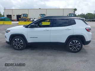 2023 Jeep Compass (RED) Edition with VIN 3C4NJDCN4PT566158, listed as a IAAI auction lot 41904870 with 50,349 mi miles and . Bid and sale history available at carsss.com. Image 14.