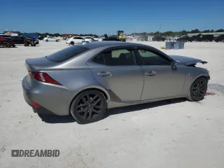 2015 Lexus IS 250 with VIN JTHBF1D23F5056016, listed as a Copart auction lot 49235985 with 192,290 mi miles and Salvage title. Bid and sale history available at DreamBid. Image 3.