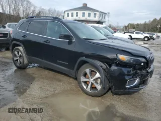 2022 Jeep Cherokee Limited with VIN 1C4PJMDX8ND525107, listed as a Copart auction lot 46427265 with 23,397 mi miles and Salvage Title. Bid and sale history available at DreamBid. Image 4.