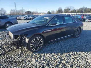 2019 Lincoln Continental Select with VIN 1LN6L9SK4K5613180, listed as a Copart auction lot 85668924 with 38,512 mi miles and Salvage Title. Bid and sale history available at carsss.com. Image 1.