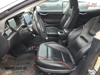 2015 Tesla Model S 85D with VIN 5YJSA1E20FF117464, listed as a Copart auction lot 54194515 with 99,446 mi miles and Clean Title. Bid and sale history available at carsss.com. Image 7.