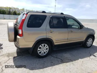 2005 Honda CR-V EX SE with VIN JHLRD789X5C010115, listed as a Copart auction lot 53477035 with 142,670 mi miles and Salvage Title. Bid and sale history available at DreamBid. Image 3.