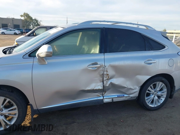 2010 Lexus RX 450h with VIN JTJBC1BA7A2027968, listed as a IAAI auction lot 41691721 with 170,813 mi miles and . Bid and sale history available at DreamBid. Image 6.