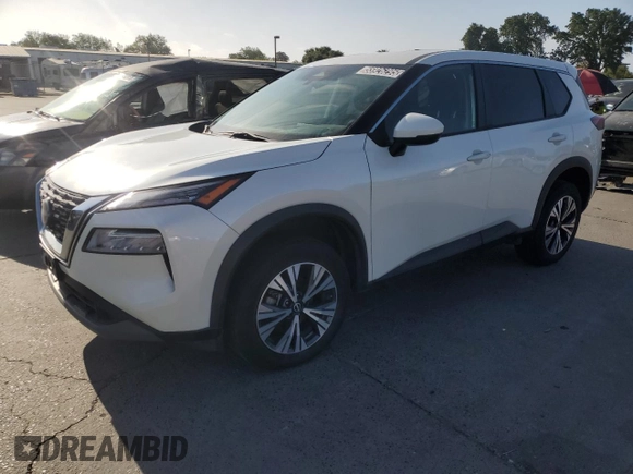 2022 Nissan Rogue SV with VIN 5N1BT3BB3NC720653, listed as a Copart auction lot 55926295 with 60,210 mi miles and Clean Title. Bid and sale history available at DreamBid. Image 1.