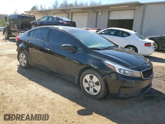 2018 Kia Forte LX with VIN 3KPFK4A76JE236670, listed as a Copart auction lot 47190785 with 110,440 mi miles and Salvage Title. Bid and sale history available at carsss.com. Image 4.