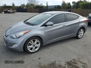 2013 Hyundai Elantra GLS with VIN KMHDH4AE7DU711751, listed as a Copart auction lot 49839555 with 137,407 mi miles and Salvage title. Bid and sale history available at DreamBid. Image 1.