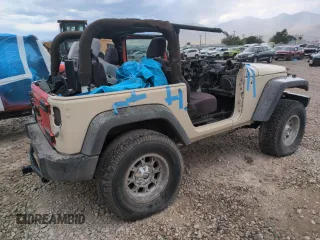 2013 Jeep Wrangler Sahara with VIN 1C4AJWBG9DL560781, listed as a Copart auction lot 61980265 with 86,436 mi miles and Salvage title. Bid and sale history available at DreamBid. Image 3.