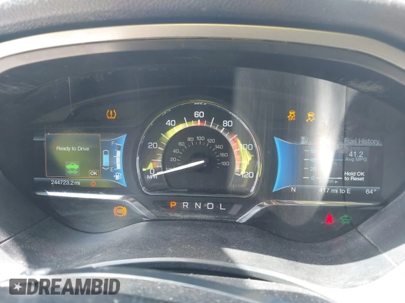 2016 Lincoln MKZ Hybrid with VIN 3LN6L2LU4GR630976, listed as a IAAI auction lot 42160730 with 244,723 mi miles and . Bid and sale history available at DreamBid. Image 7.