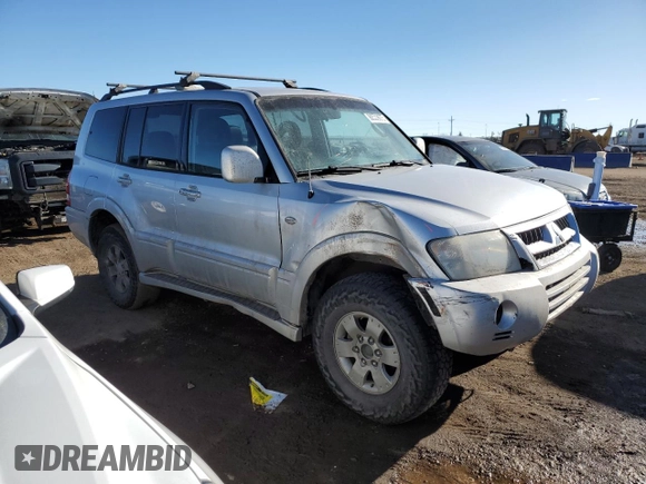 2003 Mitsubishi Montero LTD with VIN JA4NW51S23J039876, listed as a Copart auction lot 88539975 with 181,008 mi miles and Salvage Title. Bid and sale history available at carsss.com. Image 4.