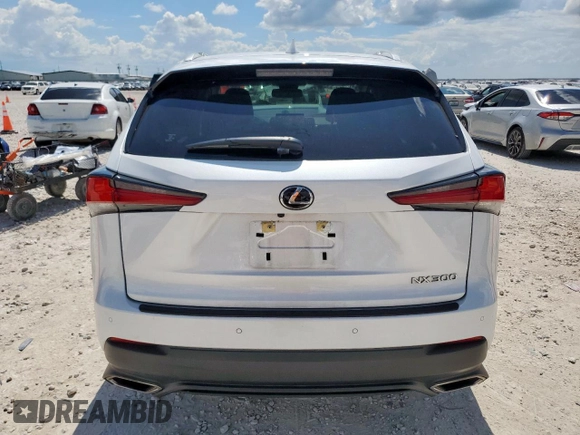 2020 Lexus NX 300 with VIN JTJDARBZXL5001577, listed as a Copart auction lot 60758165 with 39,420 mi miles and Clean title. Bid and sale history available at DreamBid. Image 6.