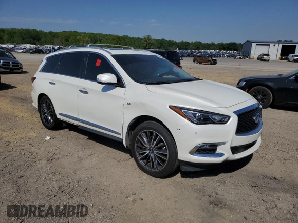 2020 Infiniti QX60 Luxe with VIN 5N1DL0MN3LC508332, listed as a Copart auction lot 53514535 with 77,963 mi miles and Salvage title. Bid and sale history available at DreamBid. Image 4.