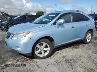 2010 Lexus RX 350 with VIN 2T2ZK1BA0AC025903, listed as a Copart auction lot 48790205 with 214,448 mi miles and Salvage Title. Bid and sale history available at DreamBid. Image 1.