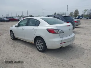 2013 Mazda 3 i Sport with VIN JM1BL1UP7D1750167, listed as a IAAI auction lot 42039994 with 191,641 mi miles and . Bid and sale history available at DreamBid. Image 3.
