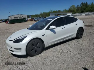2023 Tesla Model 3 with VIN 5YJ3E1EA3PF602067, listed as a Copart auction lot 52317695 with 54,867 mi miles and Salvage Title. Bid and sale history available at DreamBid. Image 1.