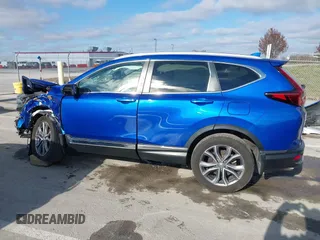 2021 Honda CR-V Touring with VIN 7FARW2H97ME014445, listed as a IAAI auction lot 41043476 with 75,879 mi miles. Bid and sale history available at carsss.com. Image 14.