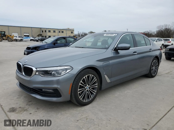 2018 BMW 5 Series 530e with VIN WBAJA9C53JG623289, listed as a Copart auction lot 48053465 with 120,969 mi miles and Clean title. Bid and sale history available at DreamBid. Image 1.