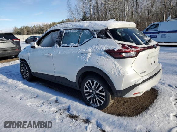 2021 Nissan Kicks SV with VIN 3N1CP5CVXML501261, listed as a Copart auction lot 82891754 with Not Provided miles and Salvage Title. Bid and sale history available at carsss.com. Image 2.