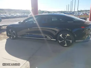 2024 Lucid Air Pure with VIN 50EA1PGA7RA006132, listed as a IAAI auction lot 41261501 with 4,347 mi miles. Bid and sale history available at carsss.com. Image 14.