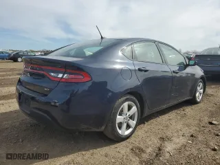 2016 Dodge Dart SXT with VIN 1C3CDFBB6GD732899, listed as a Copart auction lot 50184695 with 91,338 mi miles and Salvage Title. Bid and sale history available at carsss.com. Image 3.