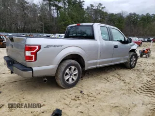 2020 Ford F-150 XL with VIN 1FTEX1CB0LKF52286, listed as a Copart auction lot 40610764 with 83,220 mi miles and Salvage Title. Bid and sale history available at DreamBid. Image 3.