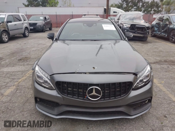 2017 Mercedes-Benz C 63 S AMG with VIN WDDWJ8HB9HF562666, listed as a IAAI auction lot 41895716 with 61,904 mi miles and . Bid and sale history available at carsss.com. Image 13.