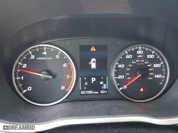 2020 Mitsubishi Eclipse Cross ES with VIN JA4AS3AA7LZ035085, listed as a Copart auction lot 81115104 with 67,080 mi miles and Salvage Title. Bid and sale history available at carsss.com. Image 9.