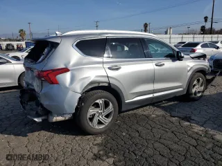 2021 Hyundai Santa Fe SEL with VIN 5NMS34AJ5MH321004, listed as a Copart auction lot 45740535 with 43,519 mi miles and Salvage Title. Bid and sale history available at carsss.com. Image 3.