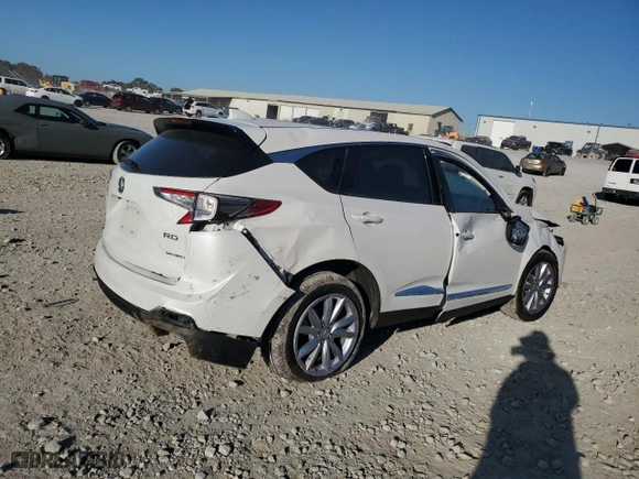2024 Acura RDX with VIN 5J8TC2H33RL009884, listed as a Copart auction lot 77553514 with 14,520 mi miles and Salvage Title. Bid and sale history available at carsss.com. Image 3.