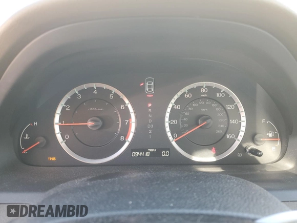 2010 Honda Accord Sdn EX-L with VIN 1HGCP3F84AA010213, listed as a Copart auction lot 52984445 with 94,418 mi miles and Salvage Title. Bid and sale history available at carsss.com. Image 9.