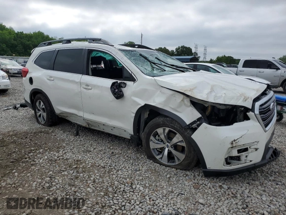 2021 Subaru Ascent Premium with VIN 4S4WMAFD6M3430145, listed as a Copart auction lot 54701475 with 54,195 mi miles and Salvage title. Bid and sale history available at DreamBid. Image 4.