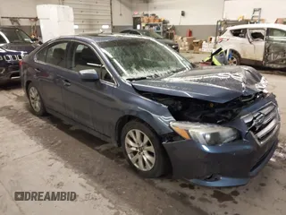2015 Subaru Legacy 2.5i Premium with VIN 4S3BNAE6XF3033303, listed as a IAAI auction lot 42038015 with 111,207 mi miles. Bid and sale history available at carsss.com. Image 1.
