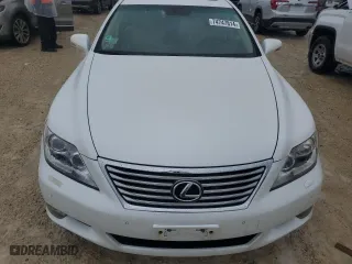 2011 Lexus LS 460 with VIN JTHCL5EF6B5010552, listed as a Copart auction lot 74747814 with 0 mi miles and Salvage Title. Bid and sale history available at carsss.com. Image 5.