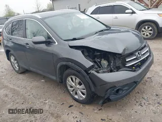 2012 Honda CR-V EX-L with VIN 2HKRM4H72CH611708, listed as a IAAI auction lot 41941638 with 183,735 mi miles. Bid and sale history available at carsss.com. Image 1.
