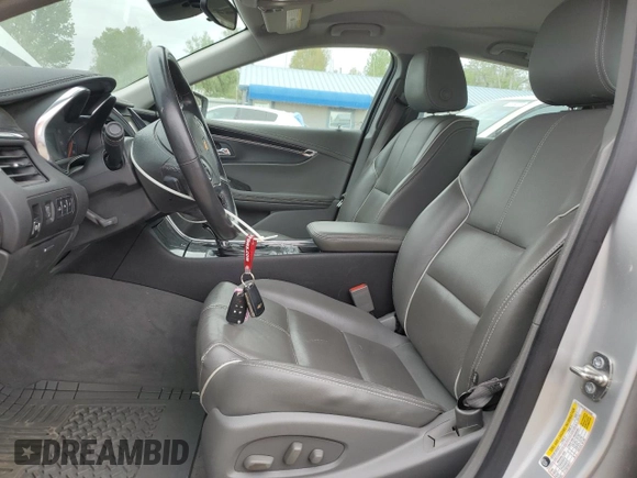 2015 Chevrolet Impala LTZ with VIN 2G1165S39F9235088, listed as a Copart auction lot 53745575 with 129,769 mi miles and Salvage Title. Bid and sale history available at DreamBid. Image 7.