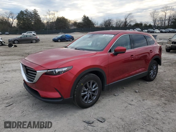 2022 Mazda CX-9 Touring with VIN JM3TCBCY2N0607128, listed as a Copart auction lot 86246044 with 61,526 mi miles and Salvage Title. Bid and sale history available at DreamBid. Image 1.