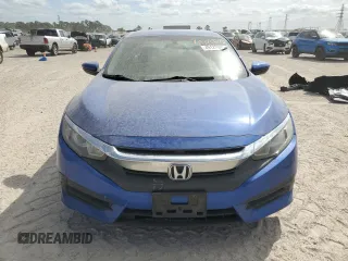 2017 Honda Civic LX with VIN 19XFC2F50HE229037, listed as a Copart auction lot 49122595 with 160,756 mi miles and Salvage Title. Bid and sale history available at DreamBid. Image 5.