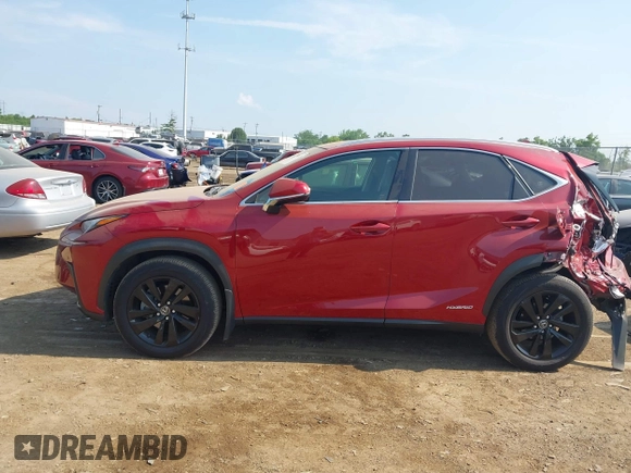 2020 Lexus NX 300h with VIN JTJGJRDZ6L2140536, listed as a IAAI auction lot 42591125 with 49,770 mi miles and . Bid and sale history available at DreamBid. Image 15.