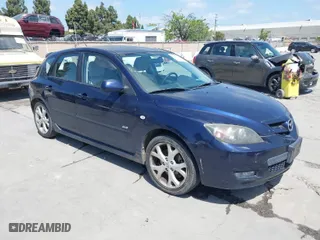 2008 Mazda Mazda3 s Grand Touring with VIN JM1BK344X81125840, listed as a IAAI auction lot 42063294 with 125,843 mi miles. Bid and sale history available at carsss.com. Image 1.