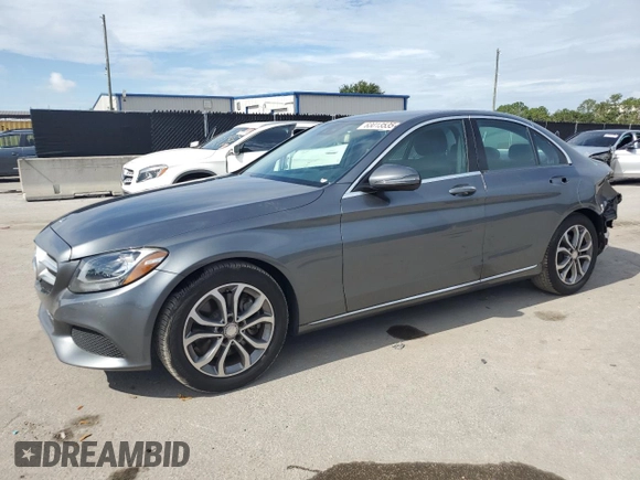 2017 Mercedes-Benz C 300 с VIN 55SWF4JB6HU192116, выставлен на аукционе Copart как лот 63013535 с пробегом 52 461 миль миль и Списание • Salvage title. История ставок и продаж доступна на DreamBid. Изображение 1.