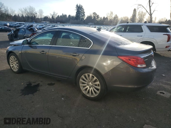 2011 Buick Regal CXL RL2 with VIN W04GP5EC6B1006757, listed as a Copart auction lot 48508635 with 174,462 mi miles and Salvage Title. Bid and sale history available at DreamBid. Image 2.