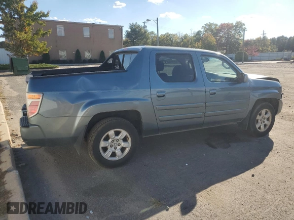 2007 Honda Ridgeline RTL w/Leather with VIN 2HJYK16587H522060, listed as a Copart auction lot 75454964 with 185,332 mi miles and Clean Title. Bid and sale history available at carsss.com. Image 3.