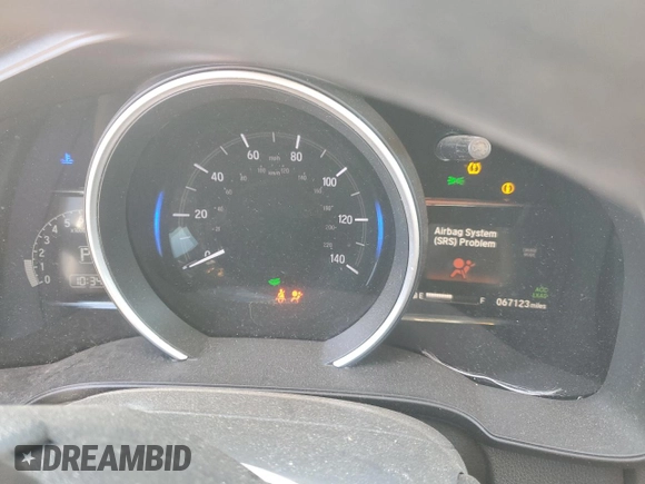 2019 Honda Fit EX with VIN 3HGGK5H8XKM733321, listed as a Copart auction lot 49821185 with 67,123 mi miles and Salvage title. Bid and sale history available at DreamBid. Image 9.
