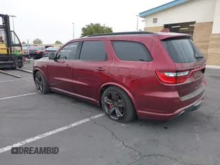2018 Dodge Durango SRT with VIN 1C4SDJGJ5JC291287, listed as a IAAI auction lot 41862178 with 70,294 mi miles and . Bid and sale history available at DreamBid. Image 3.