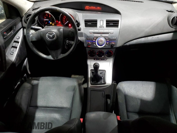 2011 Mazda 3 GX with VIN JM1BL1KF9B1359027, listed as a Copart auction lot 43273305 with 230,161 mi miles and Clean Title. Bid and sale history available at carsss.com. Image 8.