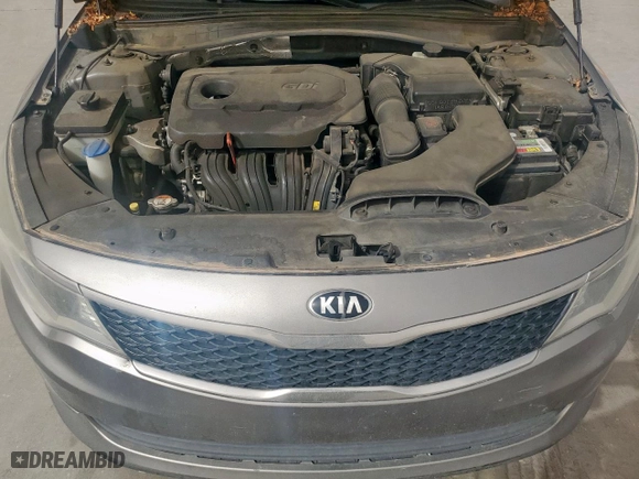 2016 Kia Optima LX with VIN 5XXGT4L35GG100705, listed as a Copart auction lot 49026025 with 181,248 mi miles and Salvage Title. Bid and sale history available at carsss.com. Image 11.
