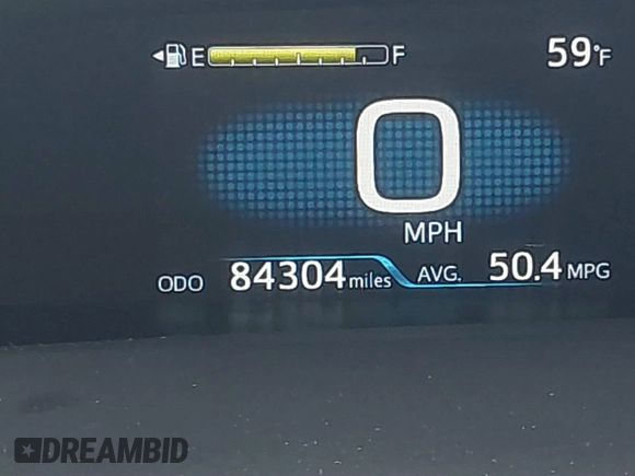 2021 Toyota Prius LE with VIN JTDKAMFP0M3169019, listed as a IAAI auction lot 41481098 with 84,304 mi miles and . Bid and sale history available at DreamBid. Image 15.