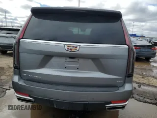 2023 Cadillac Escalade ESV 4WD Premium Luxury with VIN 1GYS4KKL1PR562859, listed as a Copart auction lot 47848675 with 12,007 mi miles and Clean Title. Bid and sale history available at carsss.com. Image 6.